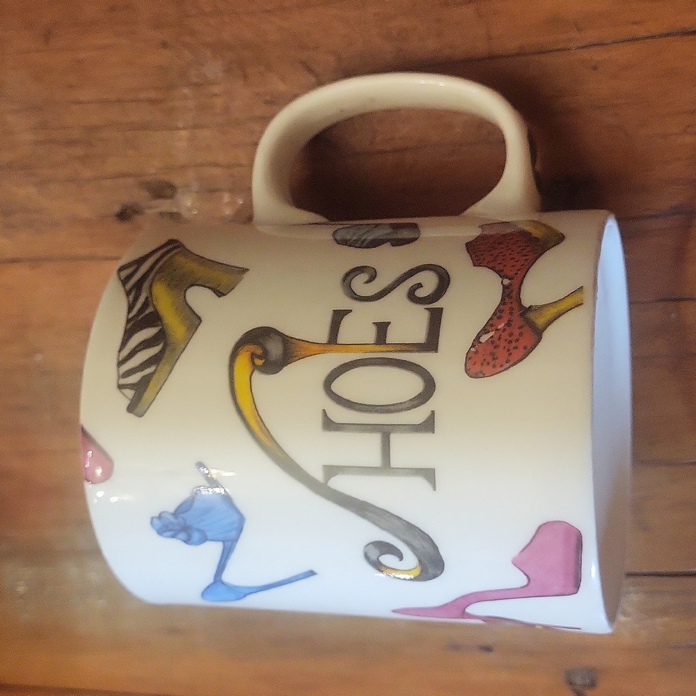 Savinio Coffee mug Graffic High Heels